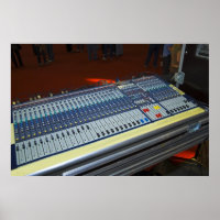 Blandningskonsol för audio - ljud board