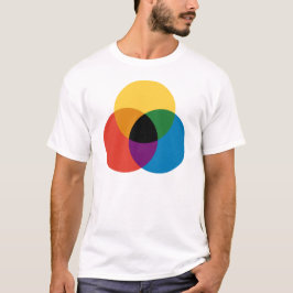 Blandningskretsar i färg T-Shirt
