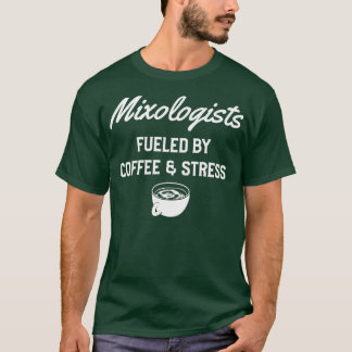 Blandologer som drivs med kaffe och Stressar T Shirt