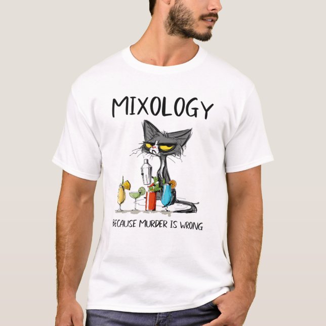 Blandologi eftersom mord är fel - bästa idéer för  t shirt (Framsida)
