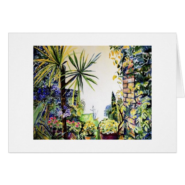 Blanes Spain. Hälsningskort (Framsidan Horizontal)