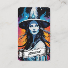 Blank Affirmation Cards Visitkort