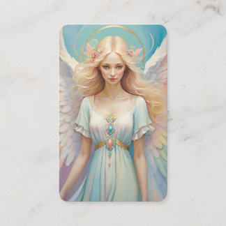 Blank Angel Oracle Messages Cards Visitkort