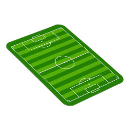 Blank Anpassade Ocer Fält (fotbollsplan) Magnet