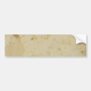 Blank antikisk Nedfläckad 1870:s Pappra stötfångar Bildekal