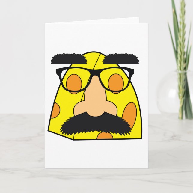 Blank Cheesy Humor Notecards Kort (Framsida)