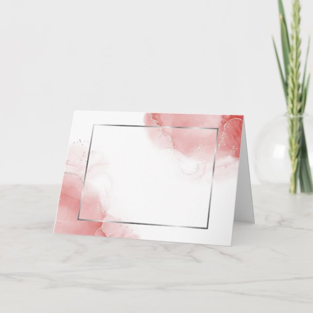 Blank Coral Ro Silver Abstrakt Program (Framsida)