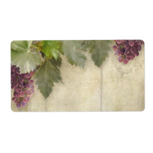 Blank Elegant Rustic Vineyard Winery Fall Wedding Fraktsedel