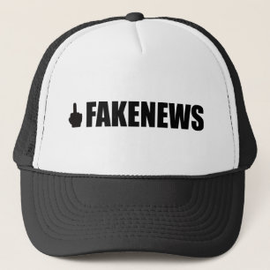 BLANK FAKE NEWS MAGA-REDSKAP KEPS