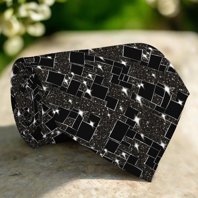 Blank Glitter Diamant Effekt Elegant Modern Lyx Slips (Skapare uppladdad)