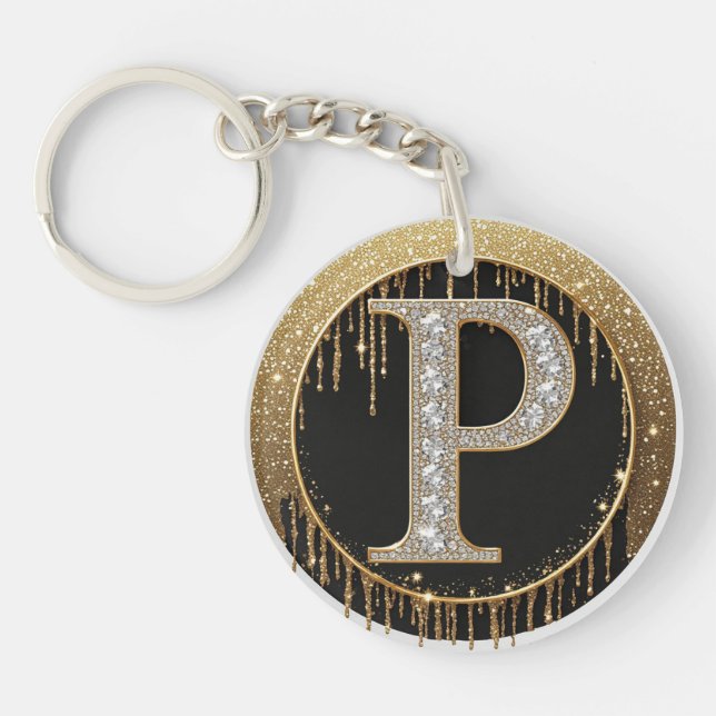 Blank Gold Letter P Present (Framsidan)