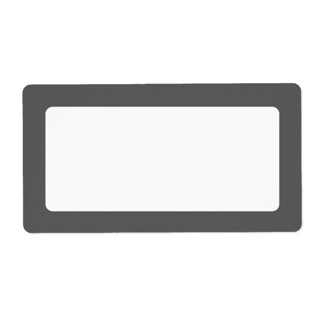 blank grått gräns fraktsedel (Framsidan)