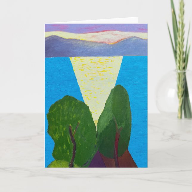 Blank Greeting Card Kort (Framsida)