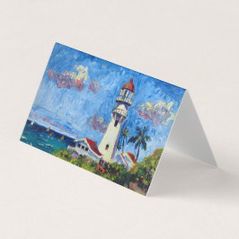 Blank Hawaiian Diamondhead Lighthouse Kort