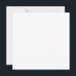 Blank invitación 5,25"x5,25" inbjudningar<br><div class="desc">{"description": "Fira en speciell dag med stil"}</div>