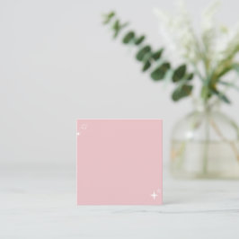 Blank kelestial Starlight-bekräftelse/offert Anteckningskort