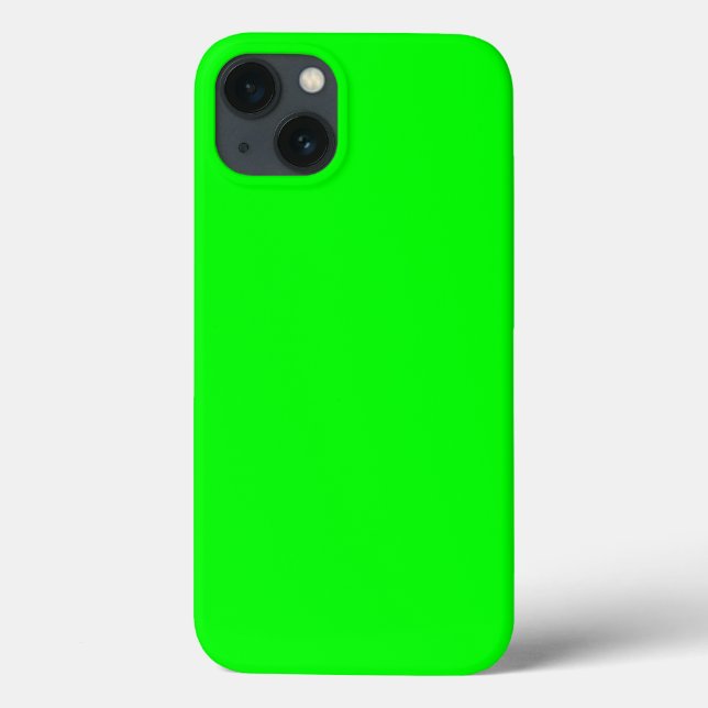Blank Lime Green Solid Färg (Baksida)