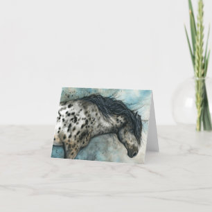 Blank Majestic Appaloossa Horse by Bihrle Tack Kort