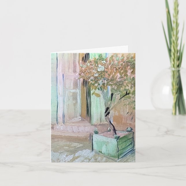 Blank Notecard Van Gogh Painting Kort (Framsida)