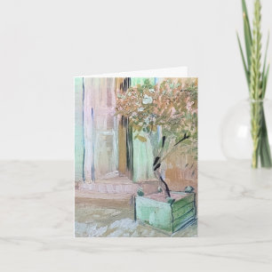Blank Notecard Van Gogh Painting Kort
