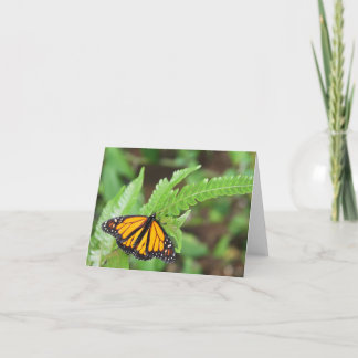 Blank noterar kortet kort