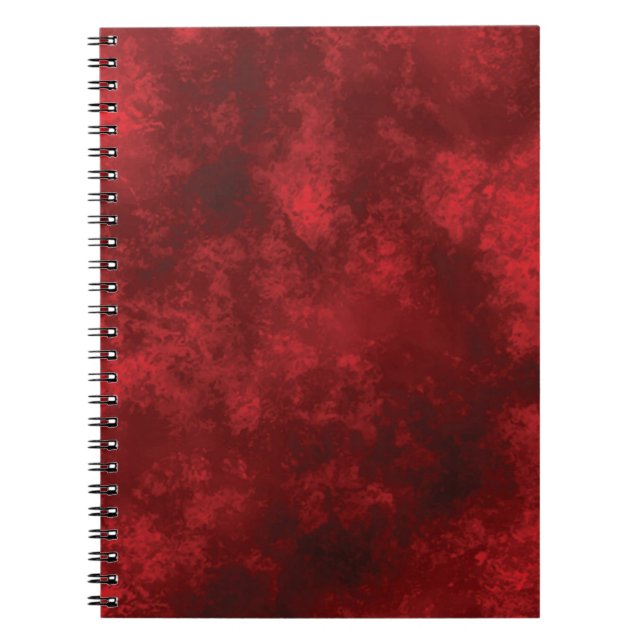 BLANK RED SKAPAR DIN EGEN NOTEBOOK JOURNAL ANTECKNINGSBOK (Framsidan)