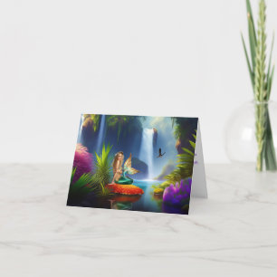 BLANK SJÖJUNGFRU GREETARD CARD ANY TILLFÄLLE KORT