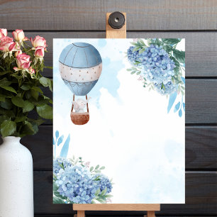 Blank Skapa din egen elefantLuftballong Poster