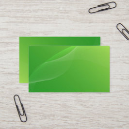 BLANK SKAPAR AFFÄRSKORTET EGEN GRÖNT VISITKORT