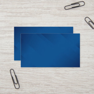 BLANK SKAPAR AFFÄRSKORTET EGET BLUE VISITKORT