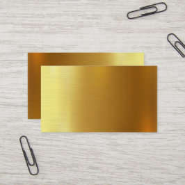 BLANK SKAPAR AFFÄRSKORTET GULD VISITKORT