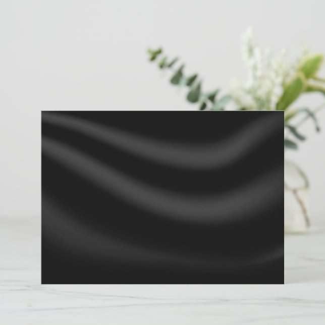 BLANK SKAPAR DIN EGEN BLACK-INBJUDAN INBJUDNINGAR (Stående Fram)