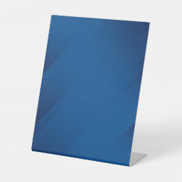 BLANK SKAPAR DIN EGEN BLUE PEDESTAL-SIGN