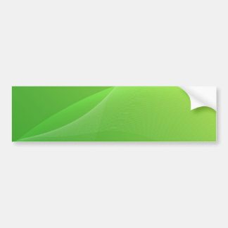 BLANK SKAPAR DIN EGEN GRÖNT BUMPER STICKER BILDEKAL