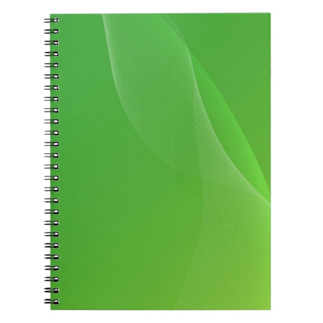 BLANK SKAPAR DIN EGEN GRÖNT JOURNAL ANTECKNINGSBOK (Framsidan)
