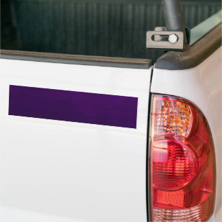 BLANK SKAPAR DIN EGEN LILA BUMPER STICKER BILDEKAL