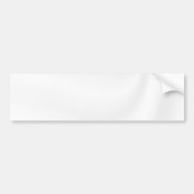 BLANK SKAPAR DIN EGEN VITSATIN BUMPER STICKER