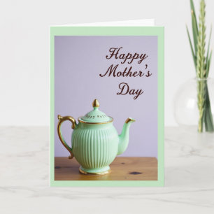 Blank Teapot Morsdagskort Kort