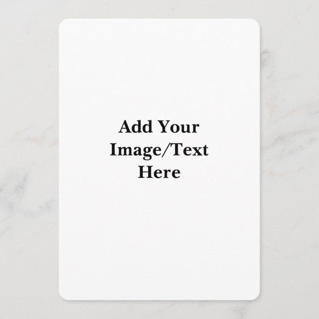 Blank Wedding Templates | Elegant Customizable  Inbjudningar (Framsida)