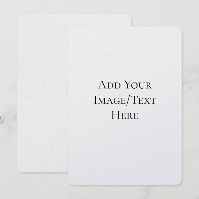 Blank Wedding Templates | Elegant Customizable  Meny (Fram/baksida)