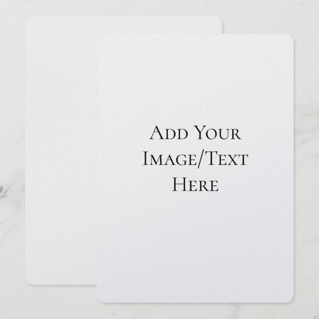 Blank Wedding Templates | Elegant Customizable  Meny (Fram/baksida)