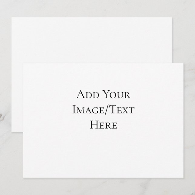 Blank Wedding Templates | Elegant Customizable  Spara Datumet (Fram/baksida)