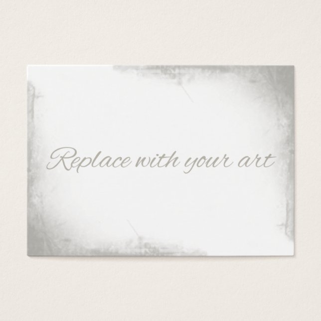 Blanka ACEO-artisthandelskort - hörn5 Visitkort (Framsidan)