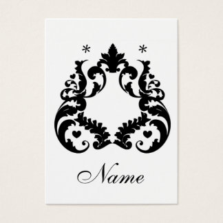 Blanka avläsningskort visitkort