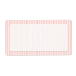 Blanka Baby-Rosa-strimlade skeppningsetiketter Fraktsedel