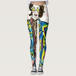 Blanka baljväxter av Logotyper Leggings