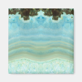 Blanka, blå kristall Spara datum Magnet