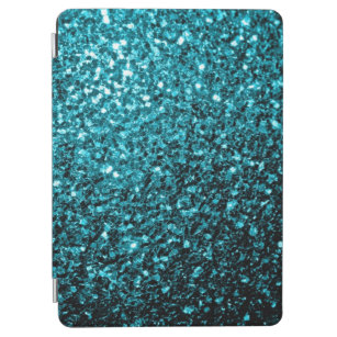 Blanka blanka faux glitter sparklor iPad air skydd