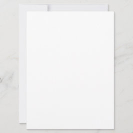 Blanka Bröllop, med blank diameter 6,5 x 8,75 tum Inbjudningar