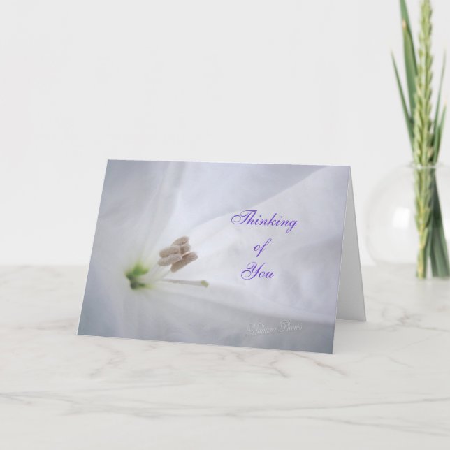 Blanka eller anpassa månblomman #7 kort (Framsida)